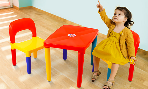 twin chair & table B